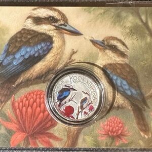 2026 3 Gram .999 Silver Colorized  Kookaburra Tribute Coin 3000 mintage